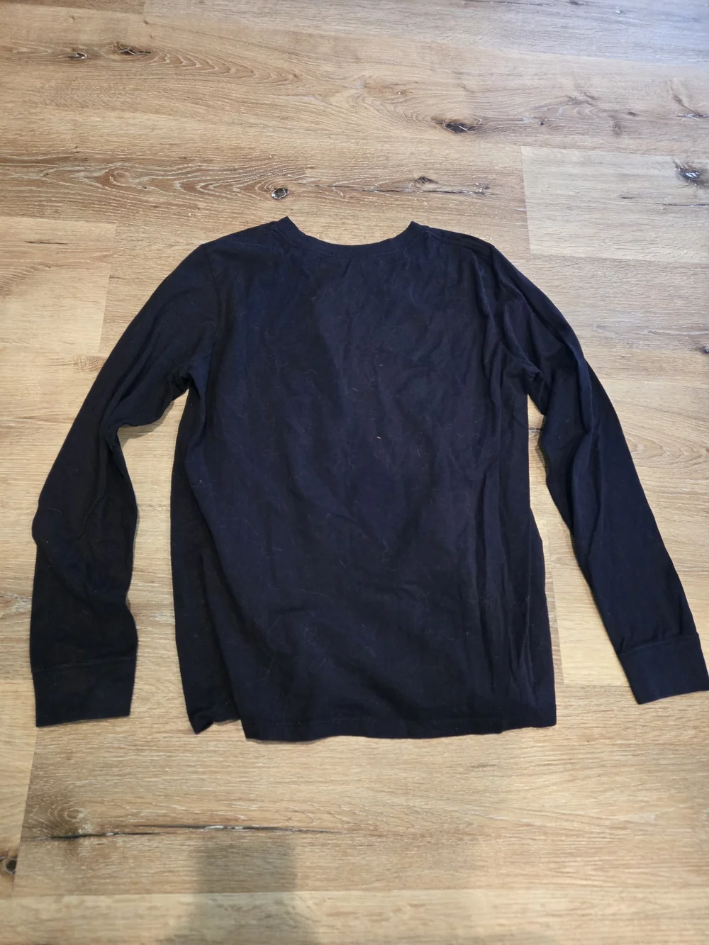 Nike Black Long Sleeve Softball Tee